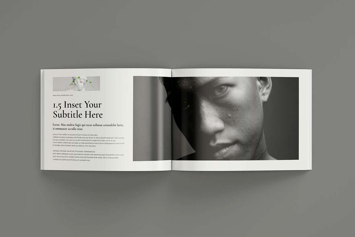 Book Title Landscape Layout, a Brochure Template by Seeing-art (Photo 9 of 13)