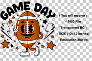Game Day Football PNG, a Graphic by Clipart Bloom (Thumbnail 2 of 2)