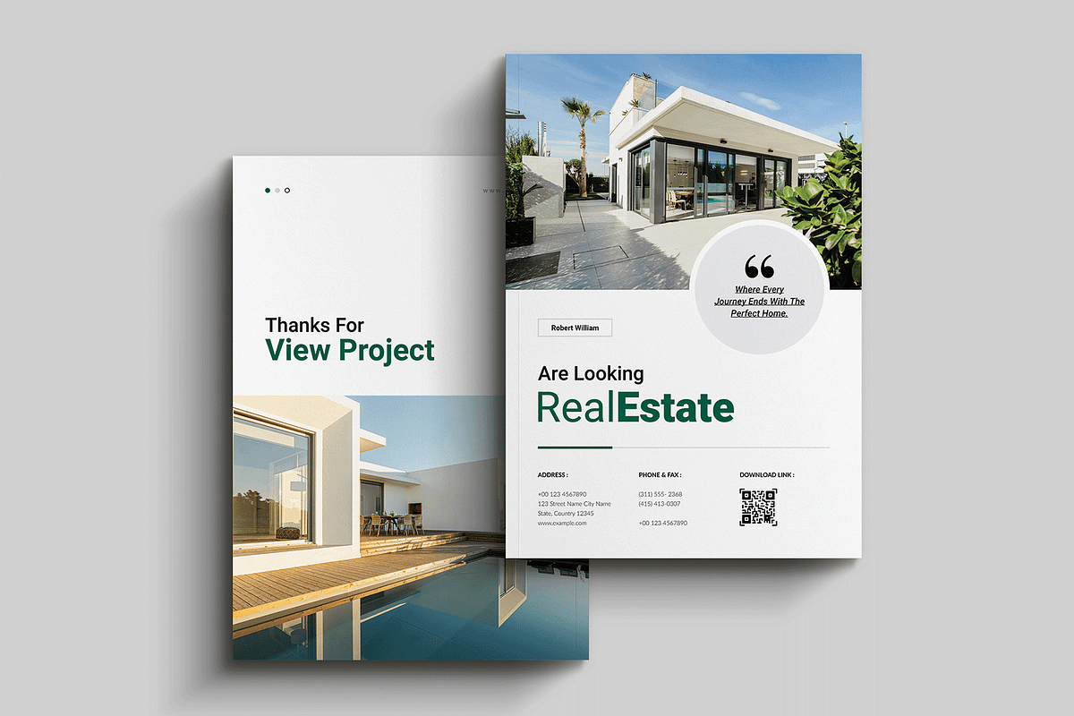 Luxury Real Estate Brochure Template, a Brochure Template by NorthPeak (Photo 7 of 8)