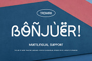 Vemoly Display, a Sans Serif Font by Arterfak Project (Thumbnail 6 of 13)