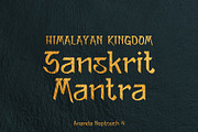 Ananda Neptouch 4 - Font, a Font by aannda (Thumbnail 1 of 10)