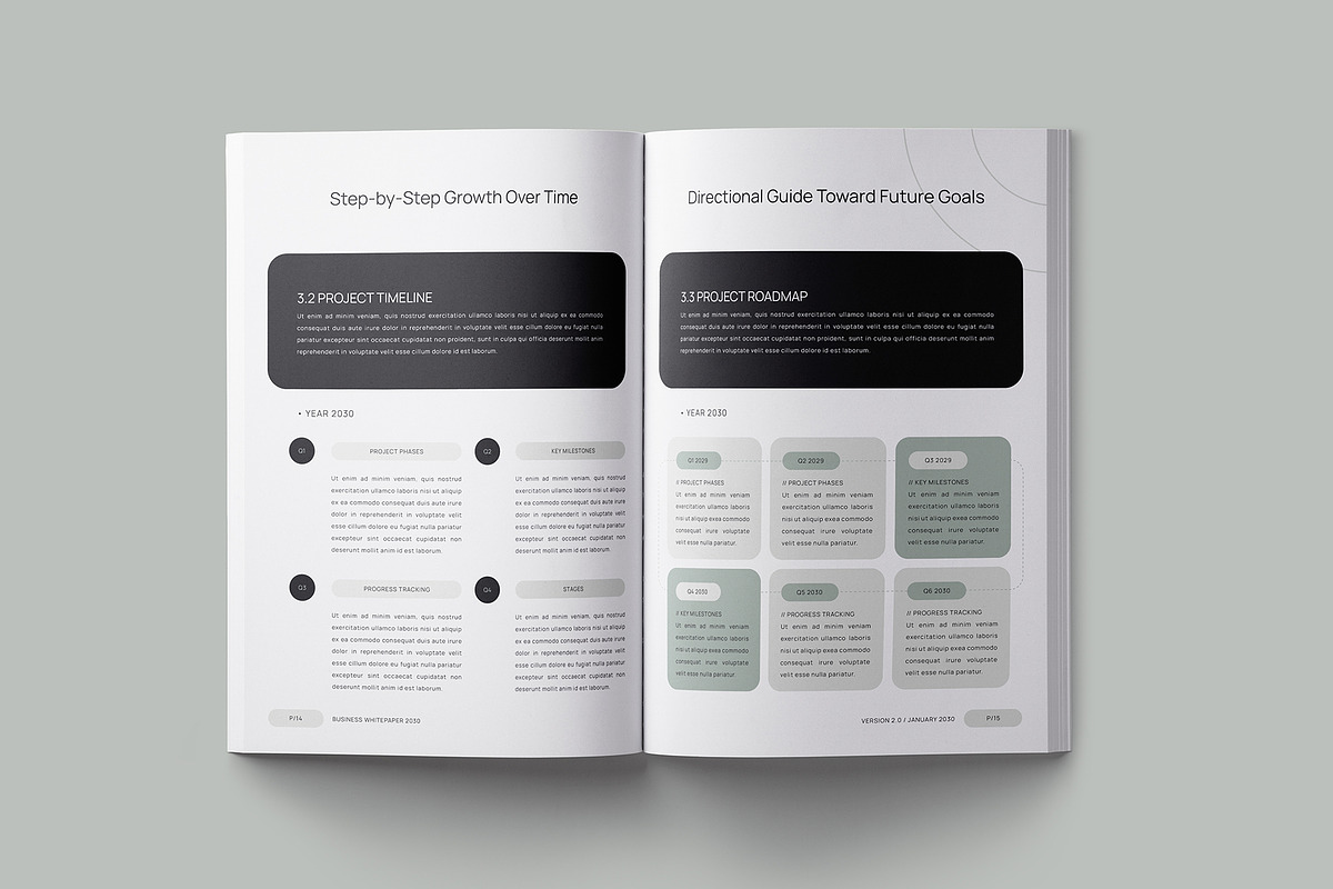 Modern White Paper Template, a Brochure Template by Designsoul14 (Photo 11 of 17)