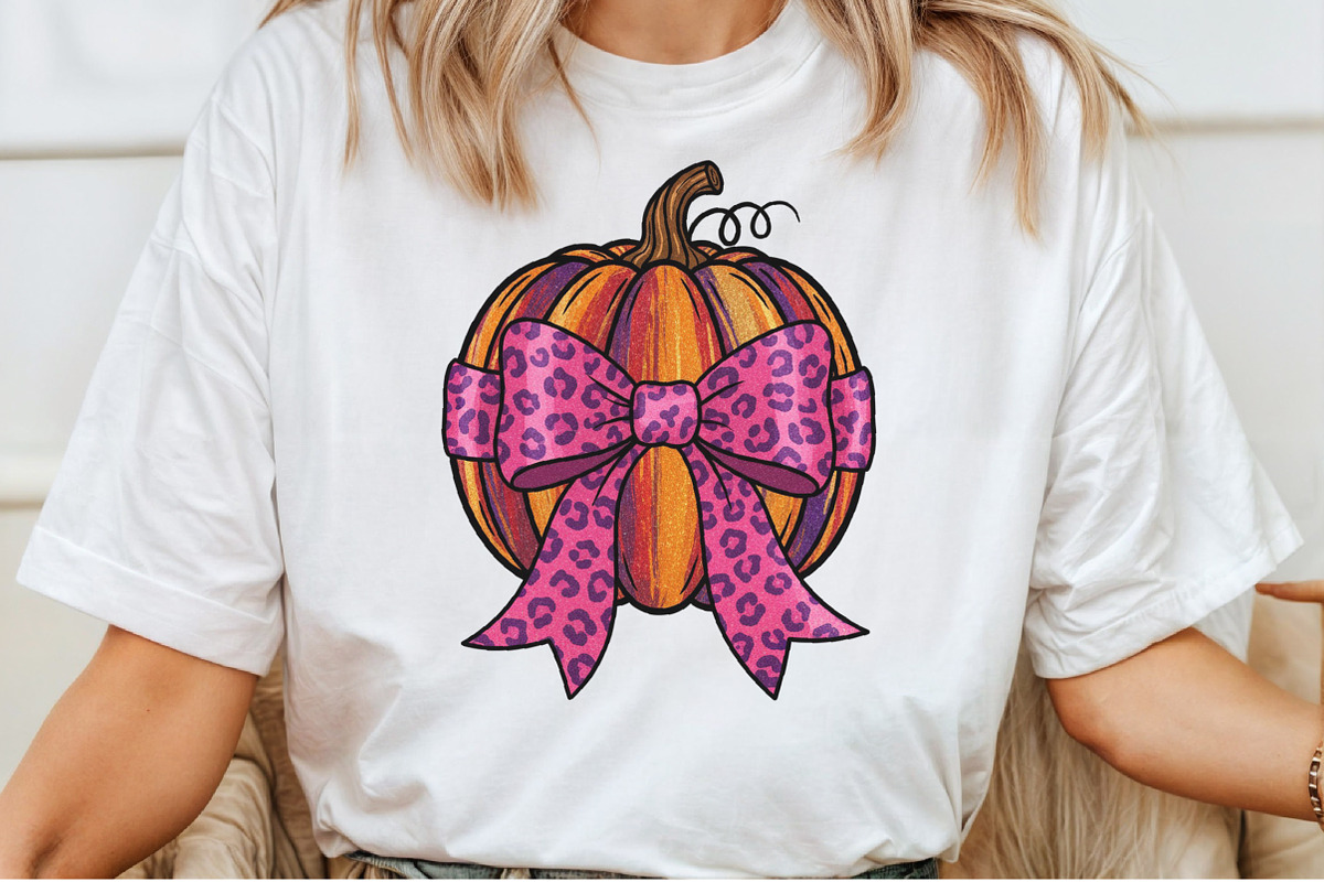 Preppy Glitter Fall Pumpkin Splatter, an Illustration by Craft Nest (Photo 5 of 6)