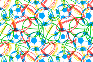 Colourful Multiple Sports Balls