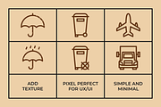 Packaging Symbols Vector, an Outline Icon by Abstracto-Create (Thumbnail 3 of 5)