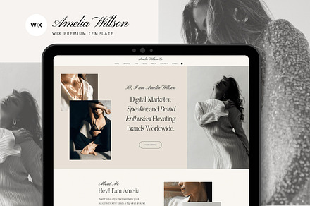 Wix Website, Wix Website Template