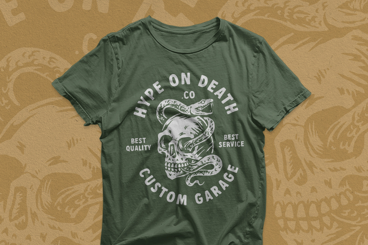 Skull Pack Volume 01, an Illustration by IronbirdCreative (Photo 4 of 4)