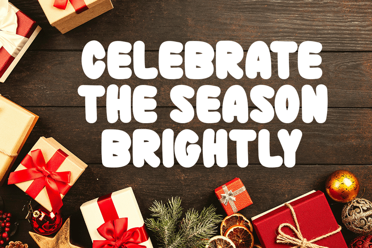 Revered Christmas Typeface, a Handwritten Font by Seemly Fonts (Photo 4 of 6)