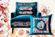 Apricot Fruits & Flowers, watercolor, a Food Illustration by EL_SUHOVA (Thumbnail 12 of 17)