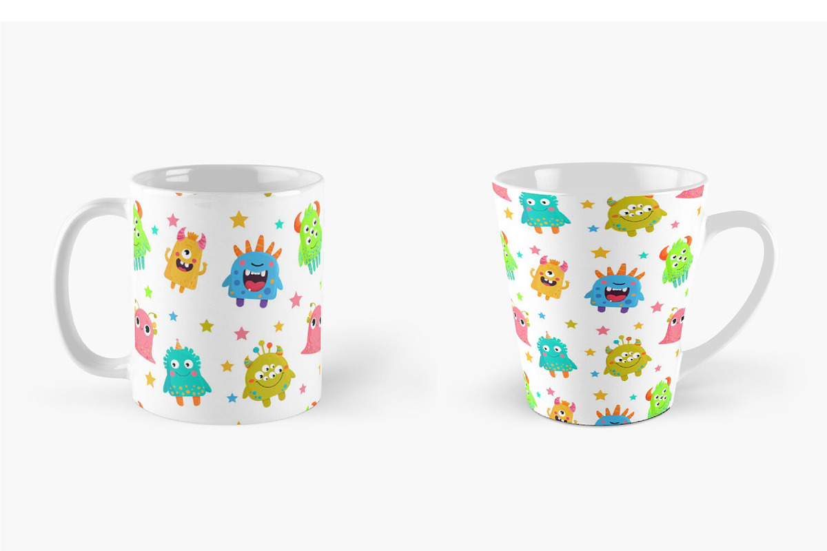 10 monsters 4 planets 3 patterns, an Animal Illustration by ChubbyBunny Art (Photo 6 of 10)
