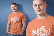 Mens Crew Neck T-shirt Mock-up, a Shirt Mockup by Mint Pixels (Thumbnail 10 of 10)