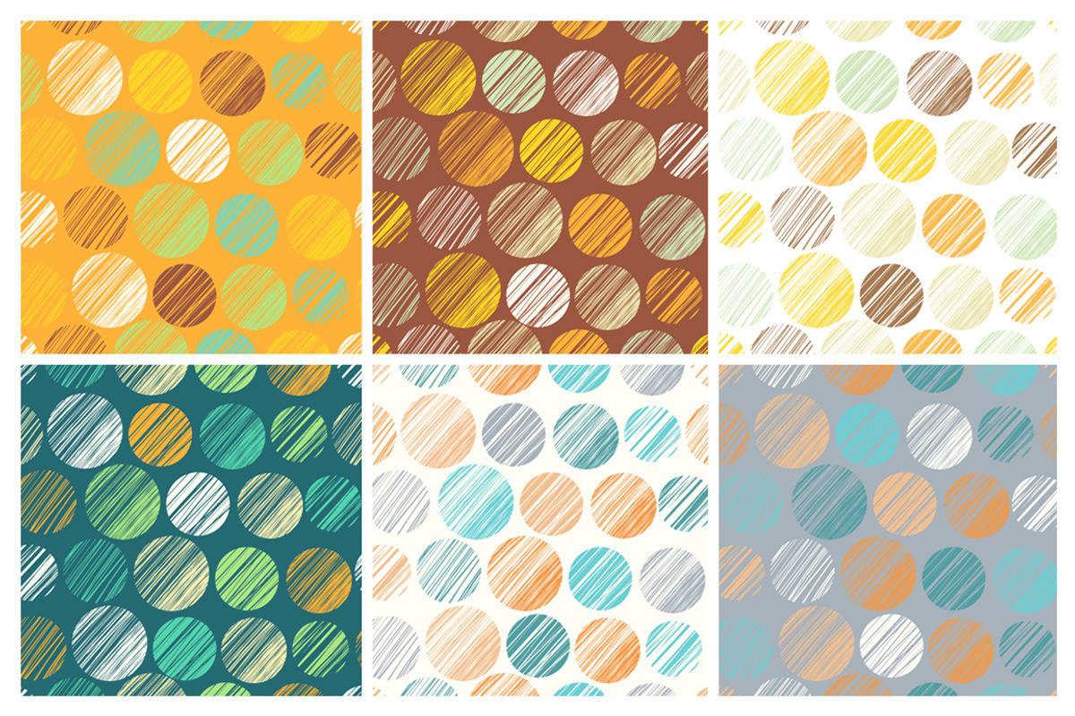 37 Polka dot seamless patterns set, a Pattern Graphic by IreneArt illustrations (Photo 4 of 5)
