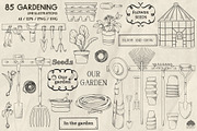 Spring Line Art Bundle 10 in 1, a Decorative Illustration by Skliarova (Thumbnail 2 of 11)