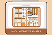 Cozy Mushroom GoodNotes Sticker Pack, a Food Illustration by Ashy's Art Studio (Thumbnail 3 of 5)