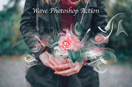 Wave Photoshop Action