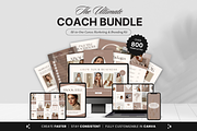 Coach Social Media Branding Bundle, a Social Media Template by DigiPax (Thumbnail 1 of 15)