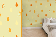 Rainy day vector Clipart & Patterns, a Seasonal Illustration by Carpet Tapete Pretzel (Thumbnail 5 of 9)