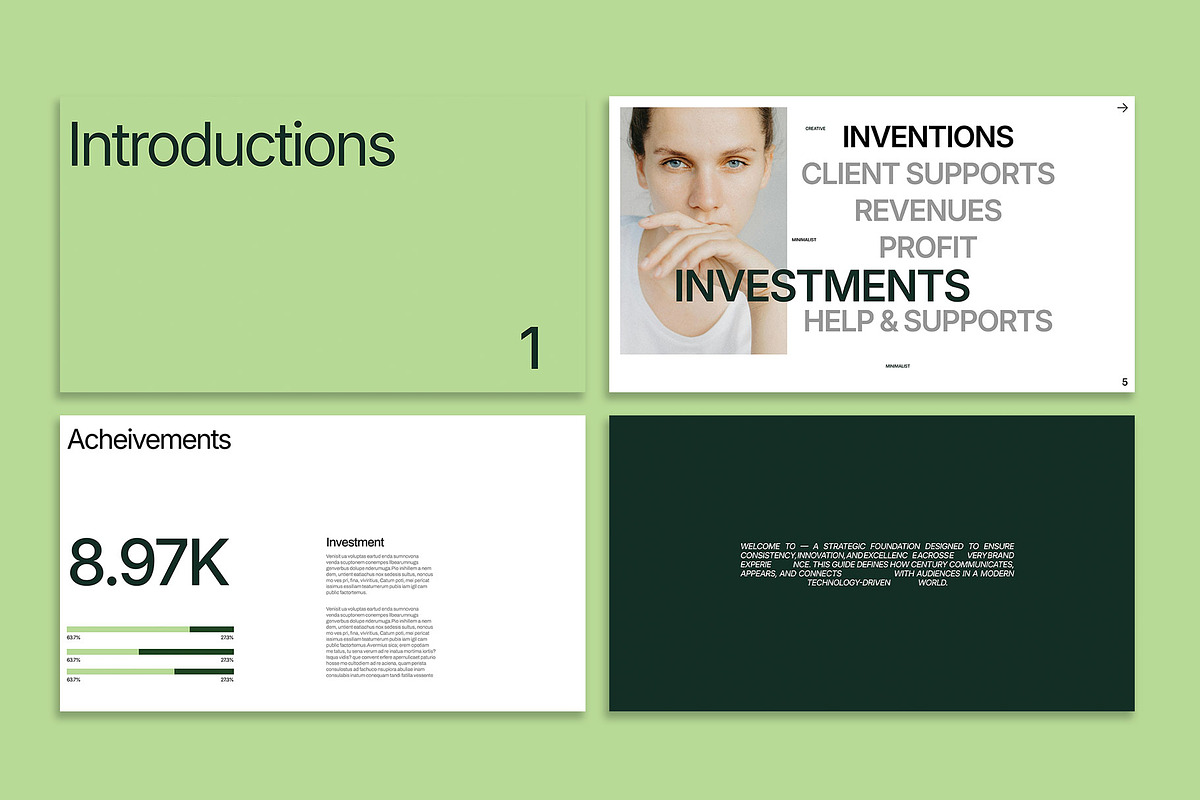 Digital Brand Guideline Presentation, a Branding & Logo Template by Devators (Photo 3 of 6)