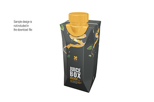 Juice Box Mockup