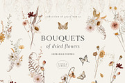 Wildflowers watercolor floral botany, a Decorative Illustration by Grace Noboa Illustrations (Thumbnail 13 of 17)