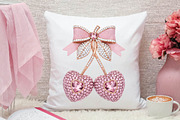 Valentine Cherry Rhinestone PNG, an Illustration by DreamPrint404 (Thumbnail 4 of 6)