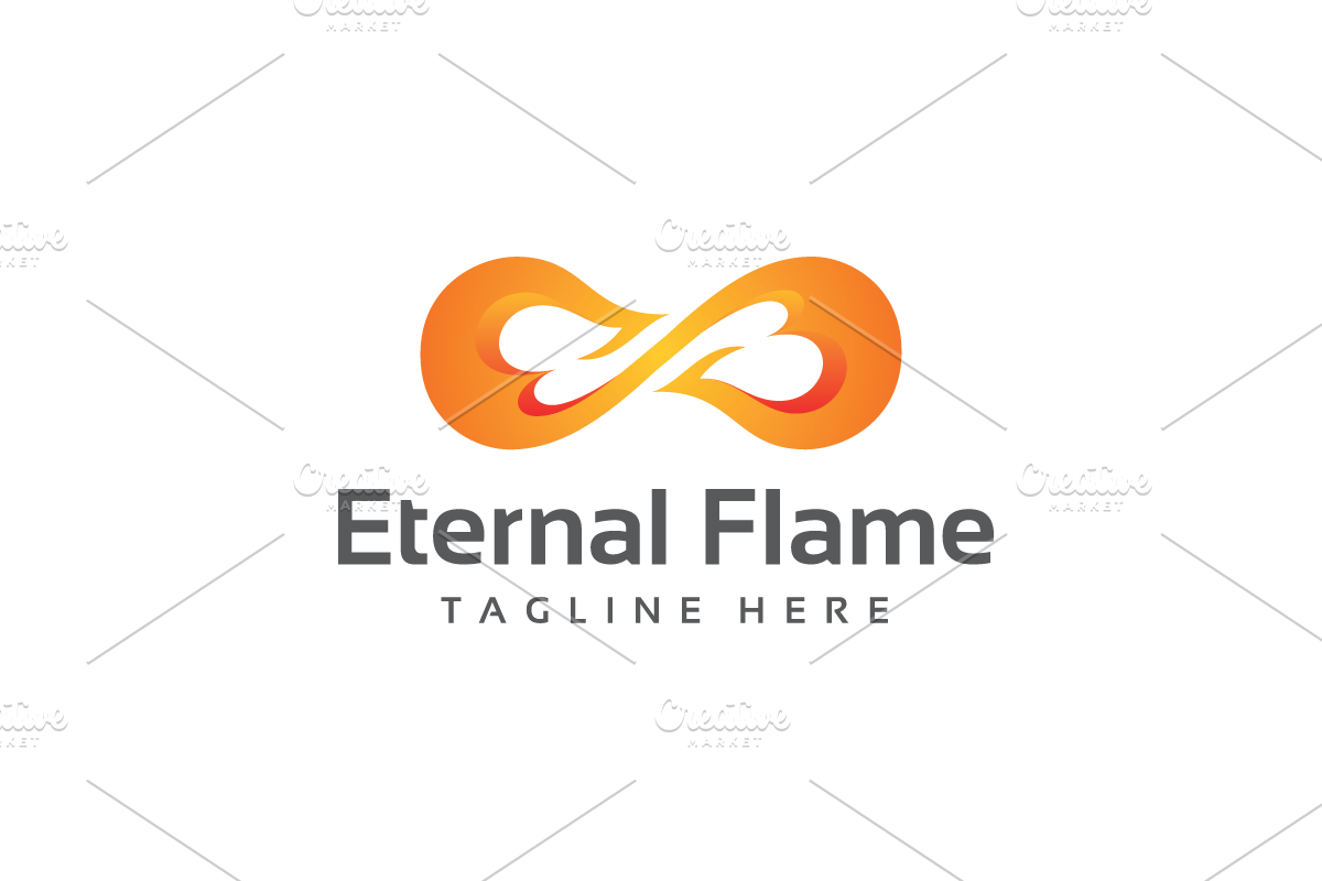 Eternal Flame Infinity Logo Design, a Branding & Logo Template by yopie (Photo 1 of 3)