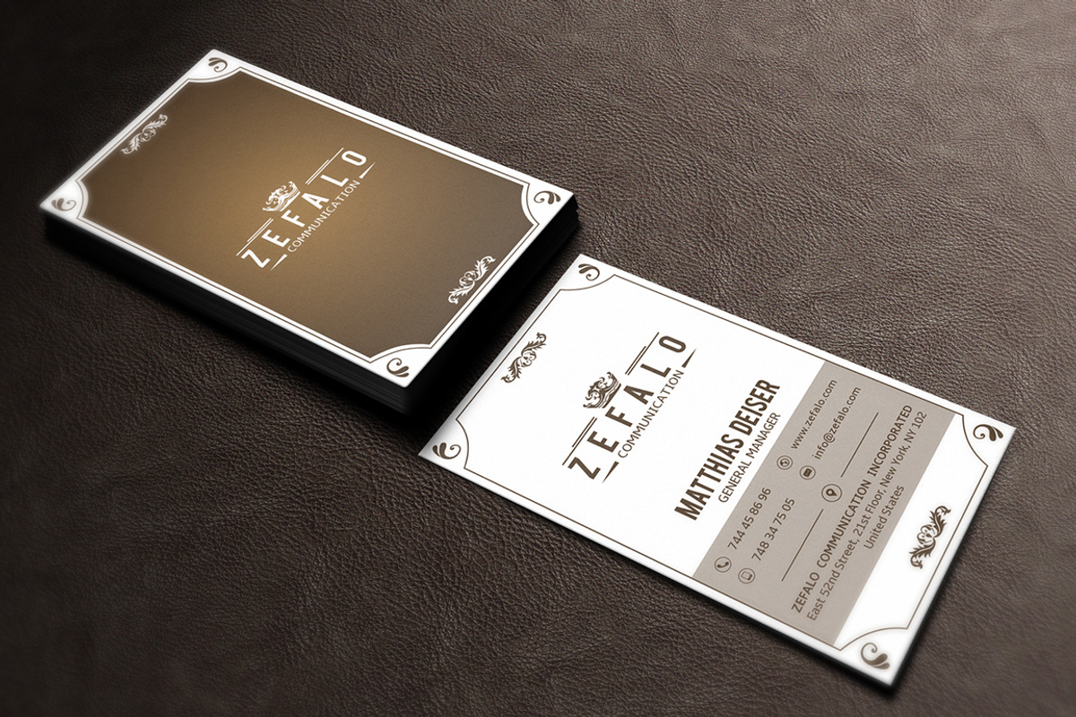 Retro Business Card, a Business Card Template by Marvel (Photo 3 of 3)