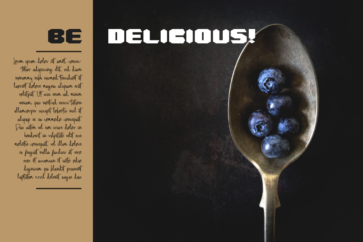 Gold Rush Font Trio preview 5