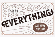 Barbariska Rough2 pack, a Font by Russian Fonts (Thumbnail 9 of 9)