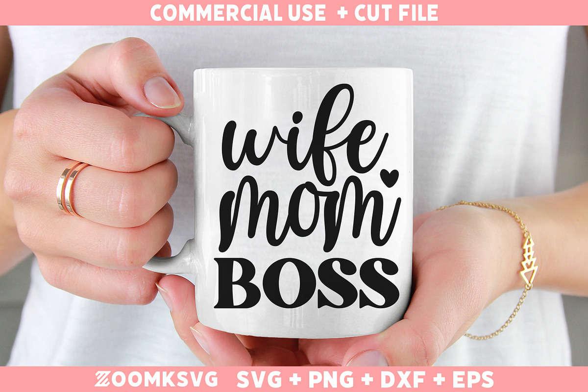 Mom SVG Bundle, Mama SVG Bundle, an Illustration by ZoomkSVG (Photo 40 of 42)