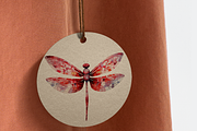 The Dragon Fly Collection Clipart, an Animal Illustration by Watercolor Digital (Thumbnail 19 of 20)