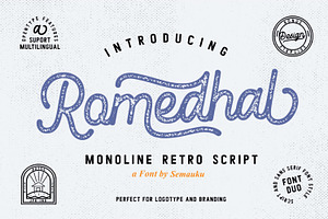 Romedhal | Script & SanSerif