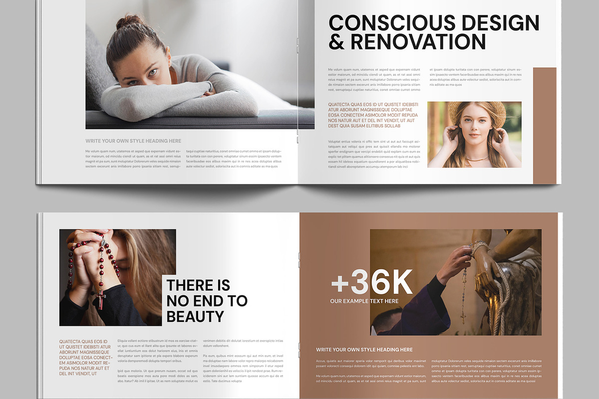 Lifestyle Photobook Magazine Design, a Magazine Template by MightyDesign (Photo 4 of 8)