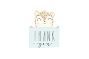Mother's Day - leopard set, an Animal Illustration by Artnis (Thumbnail 6 of 6)