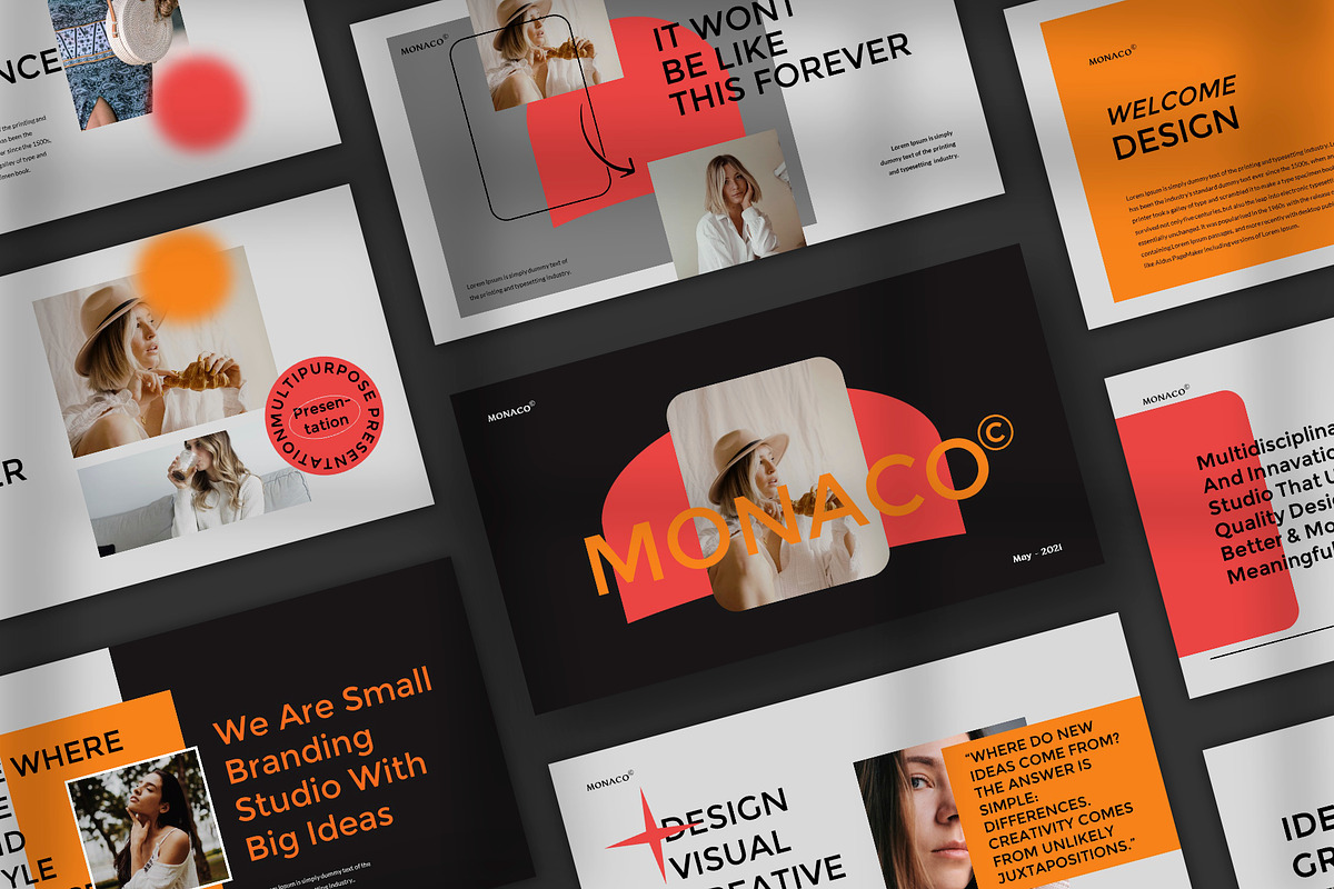 Monaco Bundle Presentation Pack, a Presentation Template by Spesifikstd (Photo 2 of 14)