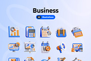 Business 3D Icons, an Object 3D Model by Rakata Studio (Thumbnail 7 of 7)