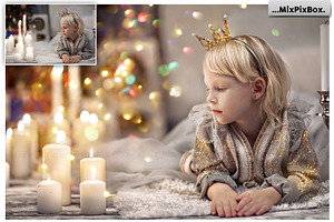 Glitter Photo Overlays