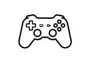 Game Controller Vector Icon Bundle, an Illustration by musafir_fashion (Thumbnail 7 of 51)