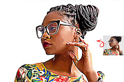 Photo to Cartoon Photoshop Action, an Action Add-On by MRI STUDIO (Thumbnail 4 of 11)