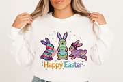 Faux Yarn Easter Png Happy Easter Bu, an Animal Illustration by designcity5 (Thumbnail 2 of 9)