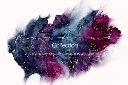 Fluid ink collection