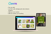 Nutrition Coach Instagram Canva Kit, a Social Media Template by Deepa Template Studio (Thumbnail 12 of 12)