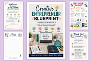 Creative Entrepreneur Blueprint, a Stationery Template by Designmela01 (Thumbnail 6 of 6)