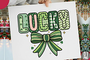 Lucky St Patrick's Day Png, Coquette, an Illustration by Designking (Thumbnail 1 of 6)