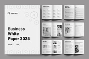 White Paper Layout, a Brochure Template by ContestDesign (Thumbnail 1 of 4)