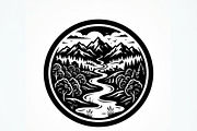 60 Eco Globe Landscape Silhouette, a Technology Illustration by Amazin_art (Thumbnail 25 of 29)