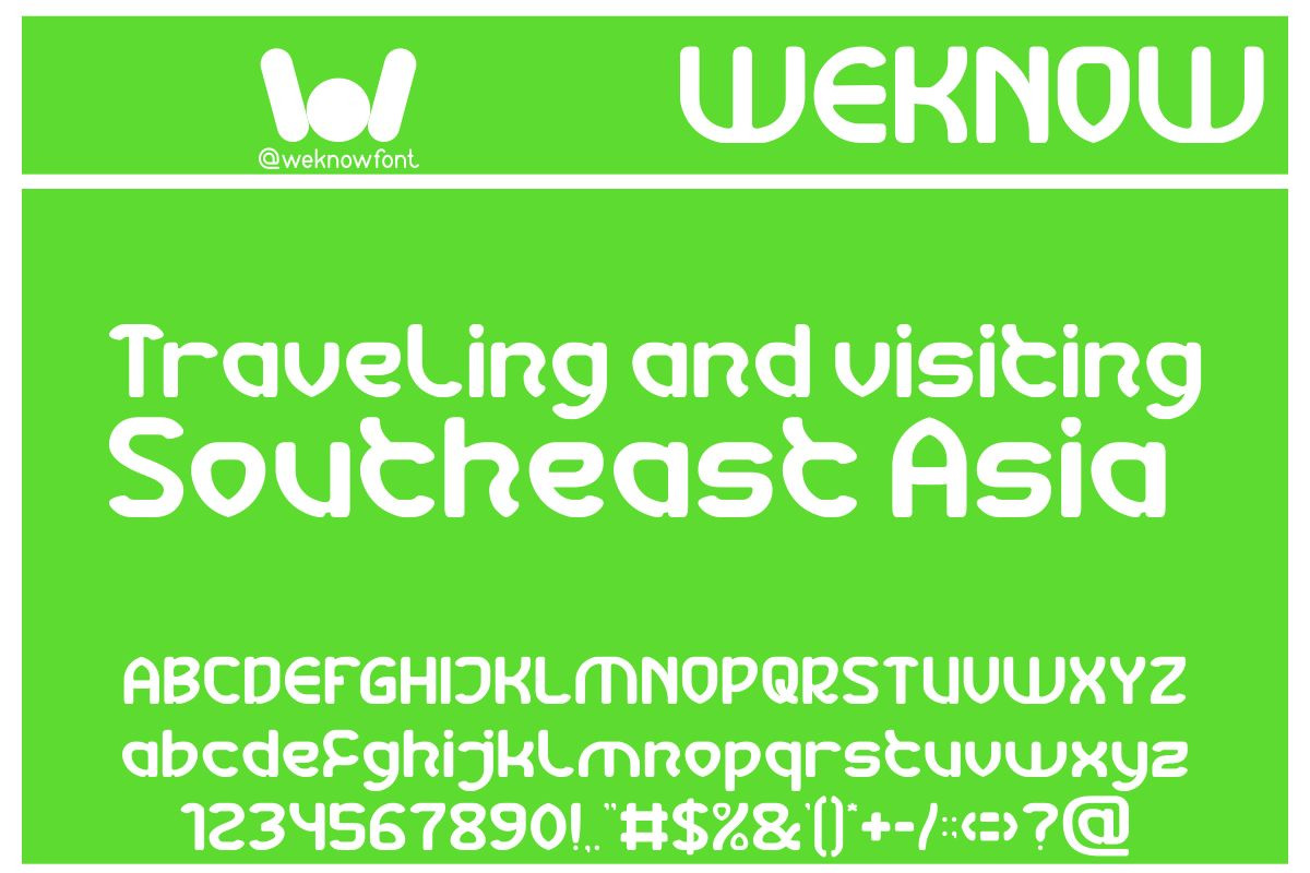 Super Friendly Font, a Font by weknow (Photo 3 of 8)