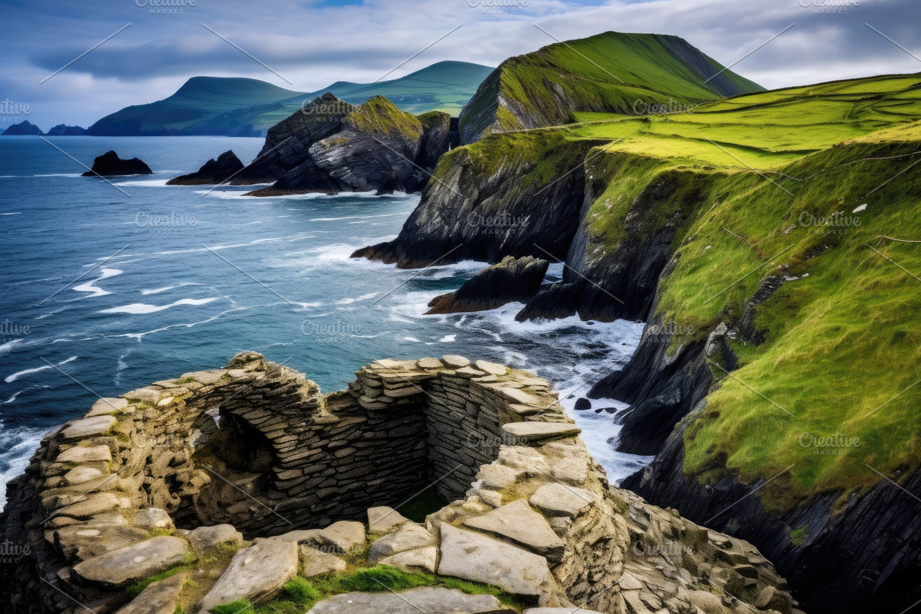 Scenic view of Dingle Peninsula, Cou, a Photo by Iftikhar Alam