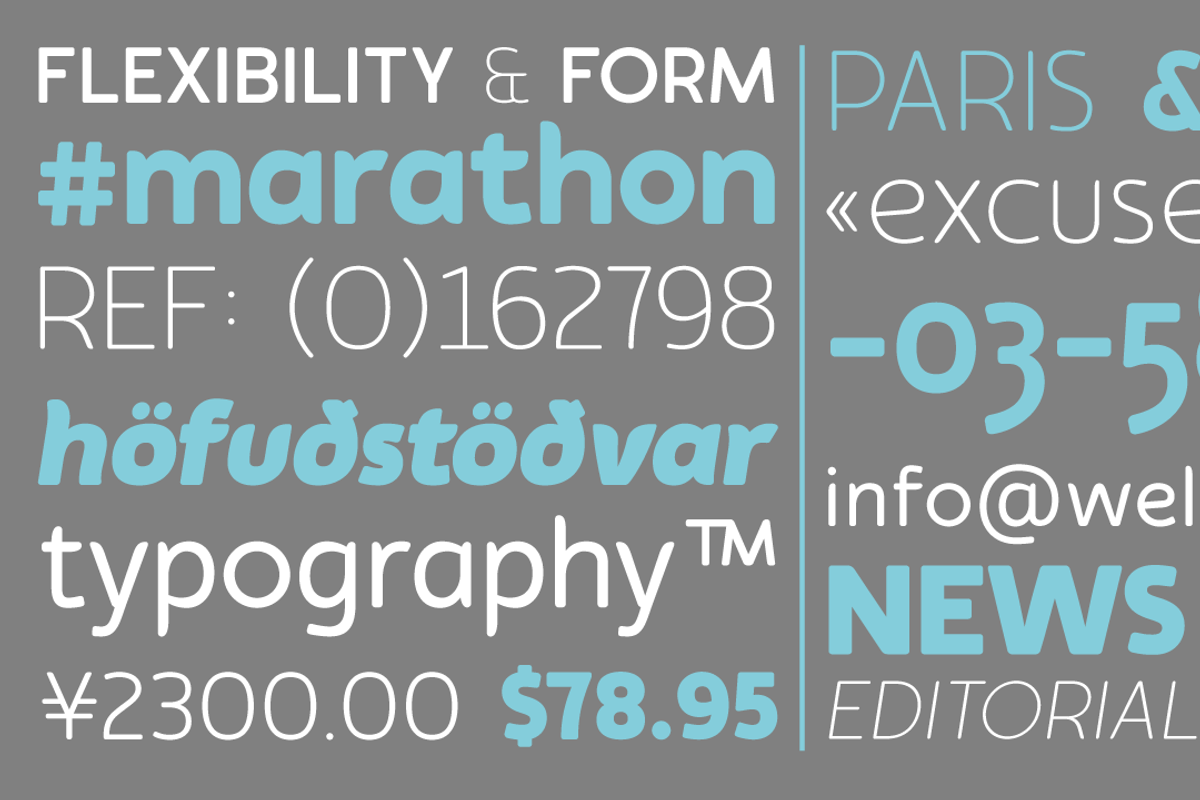 Auro, a Sans Serif Font by Typogama (Photo 9 of 10)