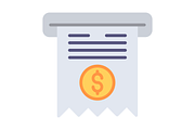 Bill Flat Icon, a Duotone Icon by Pexelpy (Thumbnail 2 of 2)